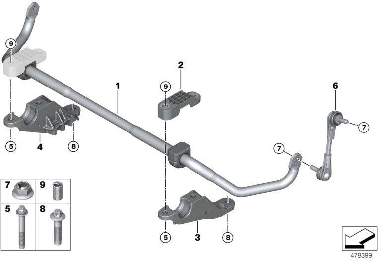 bmw bund m12x1.75x50（31306865951）を備えたBMW純正Torxネジ| 31306865951
