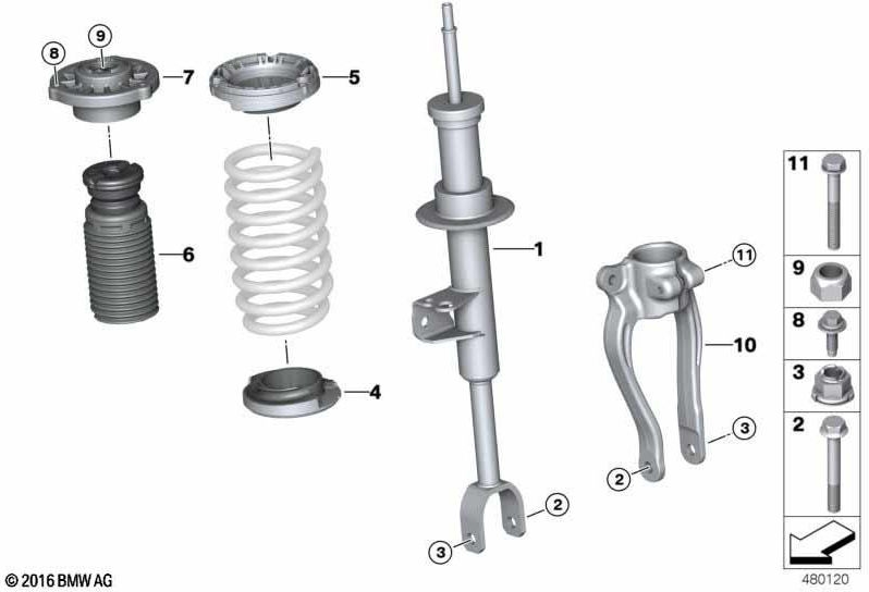 BMW正面の本物のSprbein（31316866610）| 3131686610