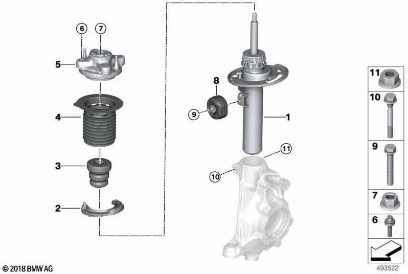 BMW正面の本物のSprbein（31316879314）| 31316879314