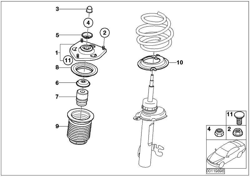 BMW純正追加スプリングl = 65mm mini（31336756662）| 3133675662