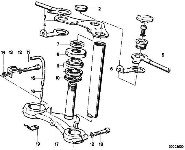 BMW正面の本物のターン信号ホルダーd = 31.5mm（31421244562）| 31421244562
