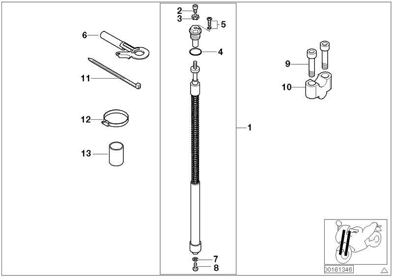 BMWフロントREスポーツサスペンションD = 36mm（31422317414）の本物のターン信号ホルダー| 31422317414