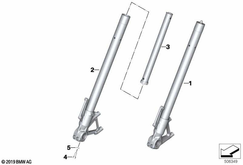 BMW本物のgleitrohr右（31429467922）| 31429467922