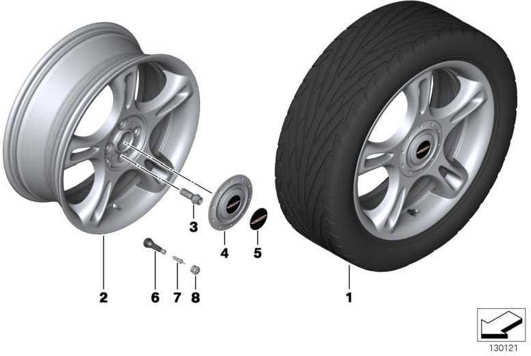 BMW本物のサプリメントセットステアリングストップミニ（32110303293）| 32110303293