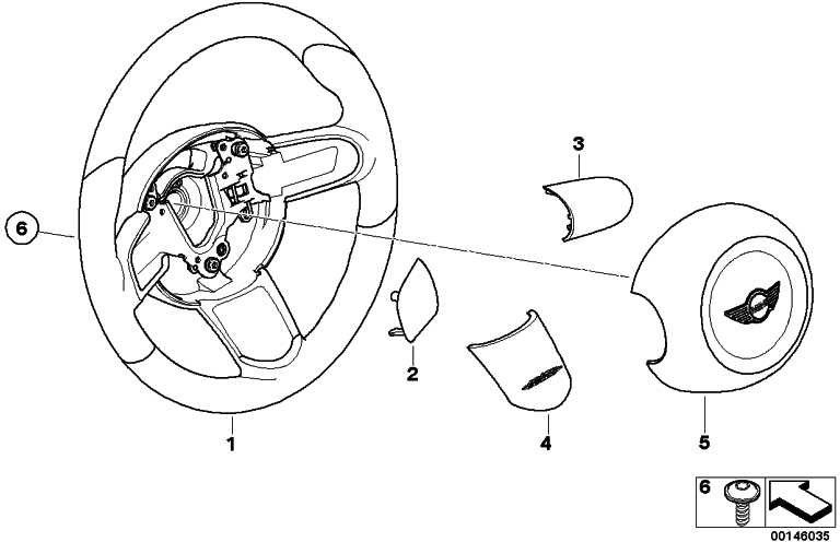 BMW純正ステアリングホイールリーススポーツアルカンタラJ.クーパーワークスミニ（32300416251）| 32300416251