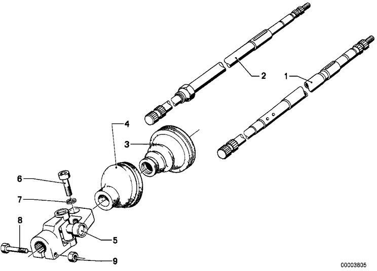 BMW純正6がんM8X38（32306780704）| 32306780704
