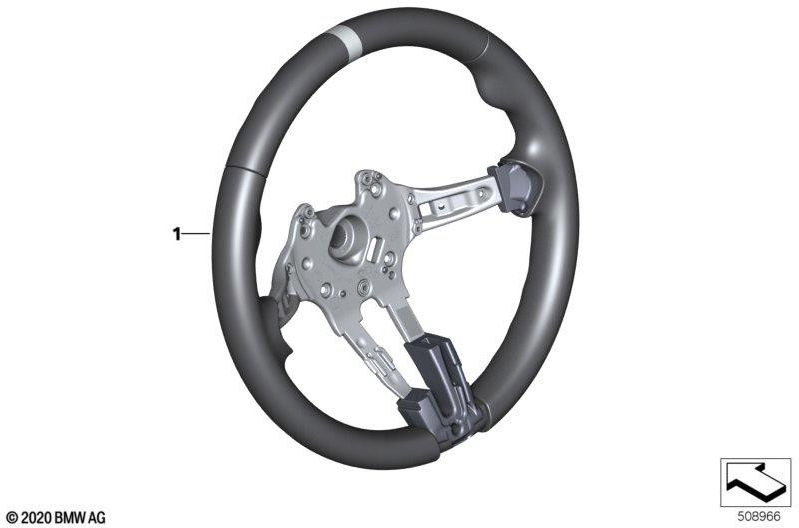 BMW純正ステアリングホイールリースアルカンタラCS（32308746879）| 32308746879