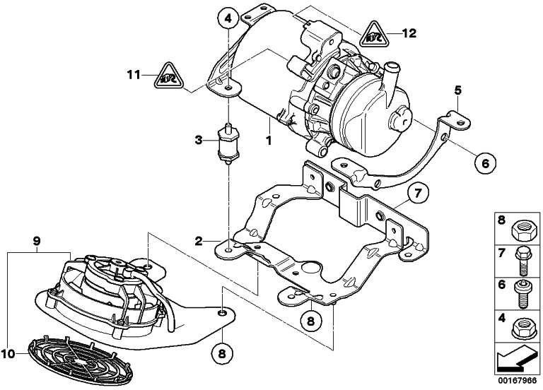 保護グリルミニを備えたBMW本物のファン（32416857718）| 32416857718