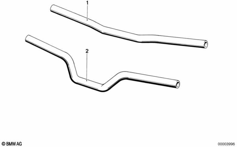 BMW本物のレンカークロム600mmcr（32712308408）| 32712308408