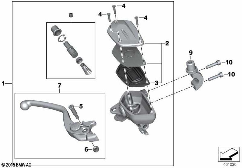 BMW本物のklemmschelle（32728393011）| 32728393011