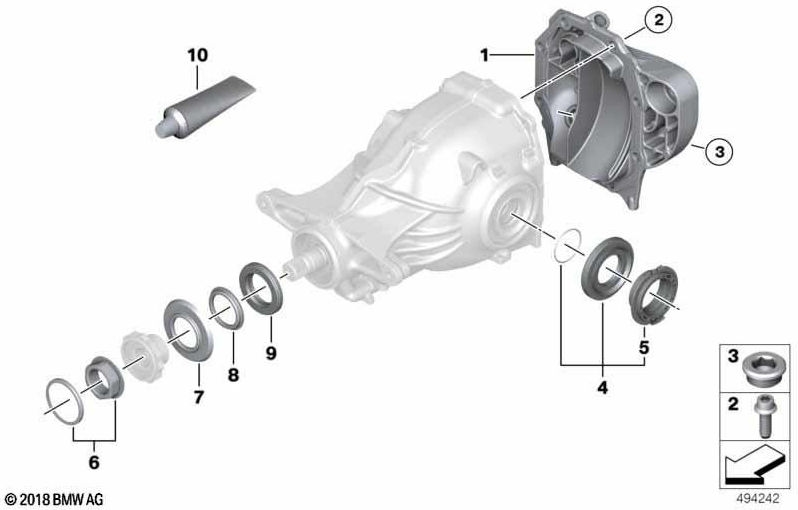 BMWリア225Al（33118619111）の本物の蓋| 33118619111