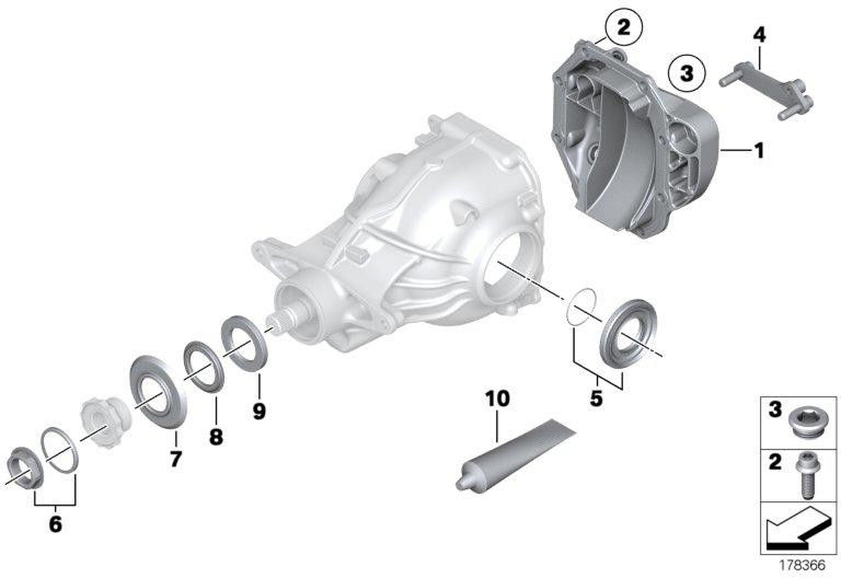 BMW純正フランジヘッドスクリューM12x35-10.9znni（33118650755）| 33118650755