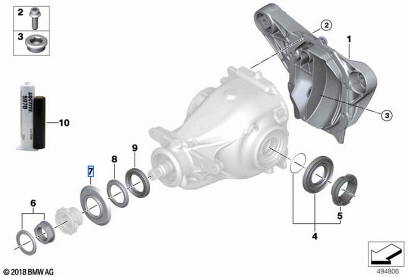 BMW純正ダスト保護プレートプラスチック（HAG188/190）（33205A31900）| 33205A31900