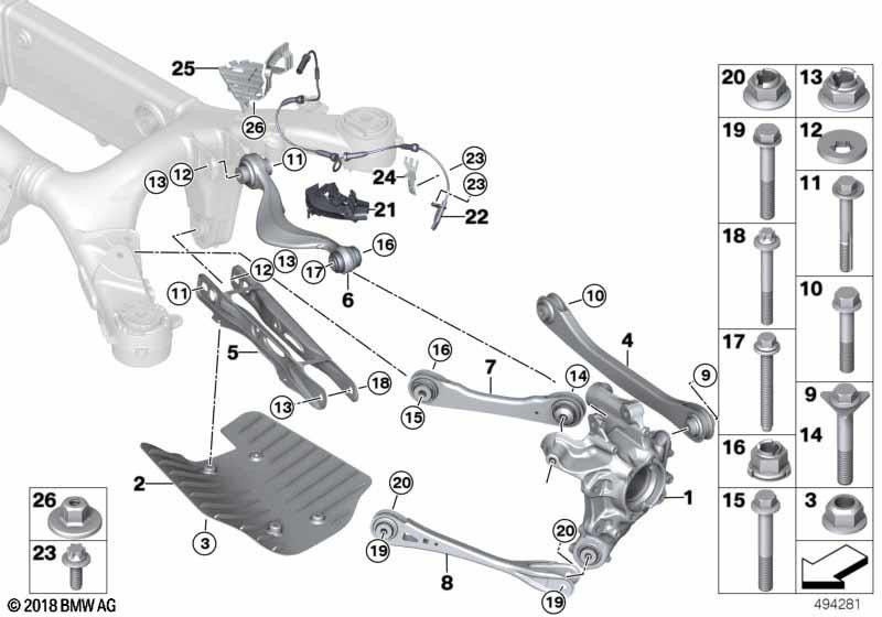BMW純正ホイールキャリア、左に戻る（33306850561）| 33306850561