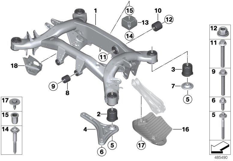 BMW純正エアロカバー右（33306871002）| 33306871002