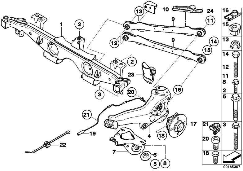BMW純正HinterachrägerMini（33316761716）| 33316761716