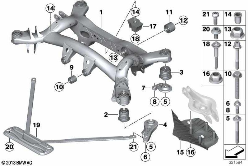 BMW純正ズグストレベン（33316895140）| 33316895140