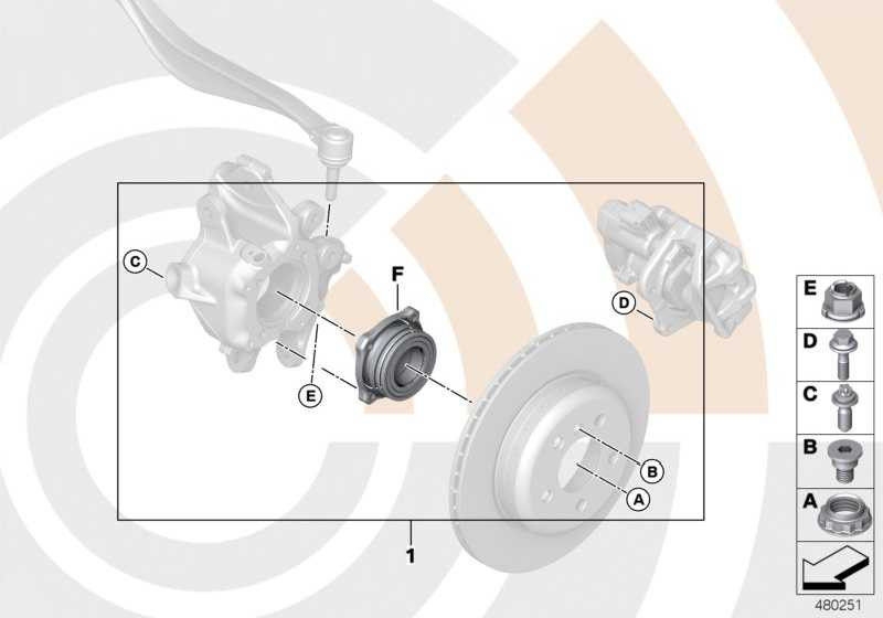 BMW純正修理セットサイクリングラガーバリューライン5シリーズ6シリーズ（33412450667）| 33412450667
