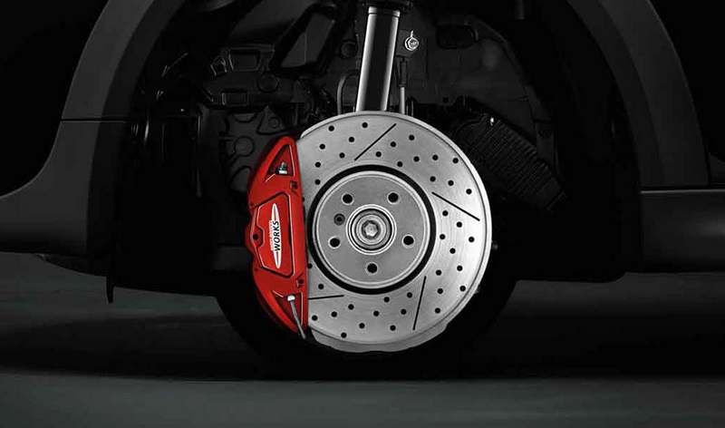 BMW本物のミニJCWネクストセット17 "SportBremse F55 F56 F57 | 34112352872