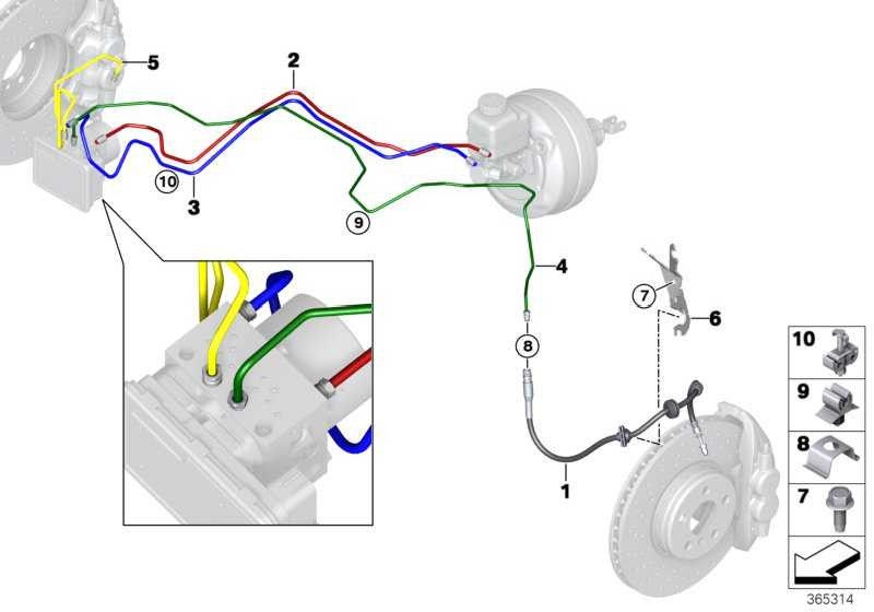BMW純正パイプラインメインブレーキシリンダーM12/M12 I8（34306858635）| 34306858635