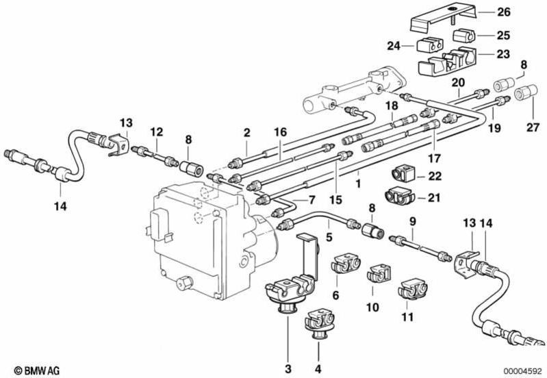 BMW純正パイプラインラバーコート（34321161856）| 34321161856