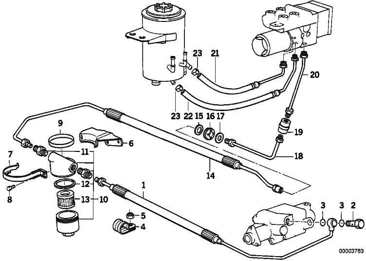 BMW Genoine中間体ピースM10x1 1シリーズ5シリーズ7シリーズM1 X1 X3 X6 Z3 Z4 Z8 MINI（34326757282）| 34326757282