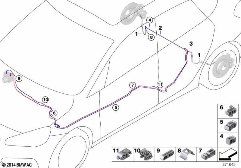 BMW本物のパイプラインDSC Hydroaggregate-M12-M10（34326878922）| 34326878922