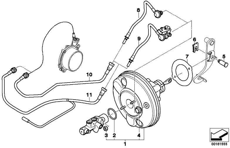 BMW純正サブ圧力ラインmini（34332753129）| 34332753129