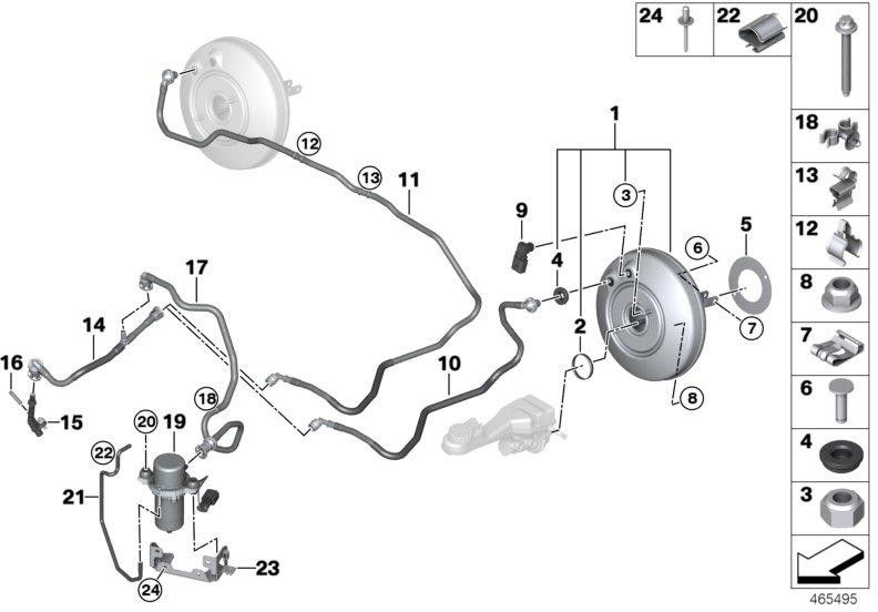 BMW本物のホルターポンプ（34336860028）| 34336860028