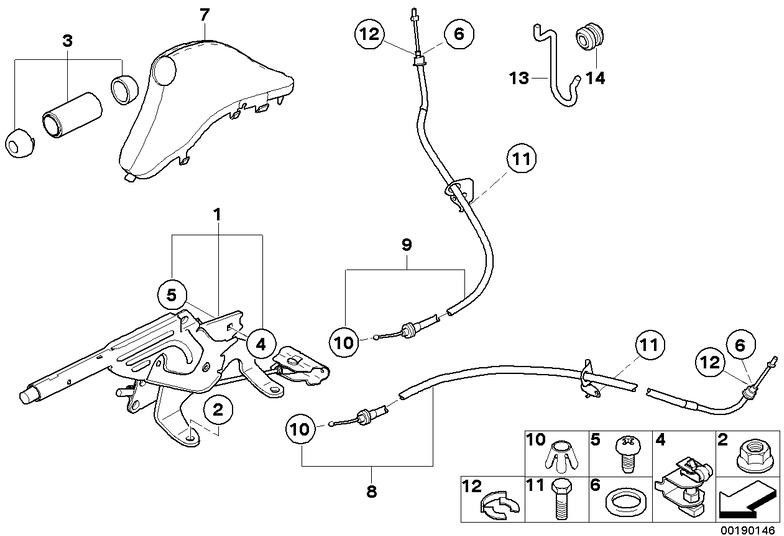 BMW左側の本物のハンドブレーキボウデン列車（34406769955）| 34406769955