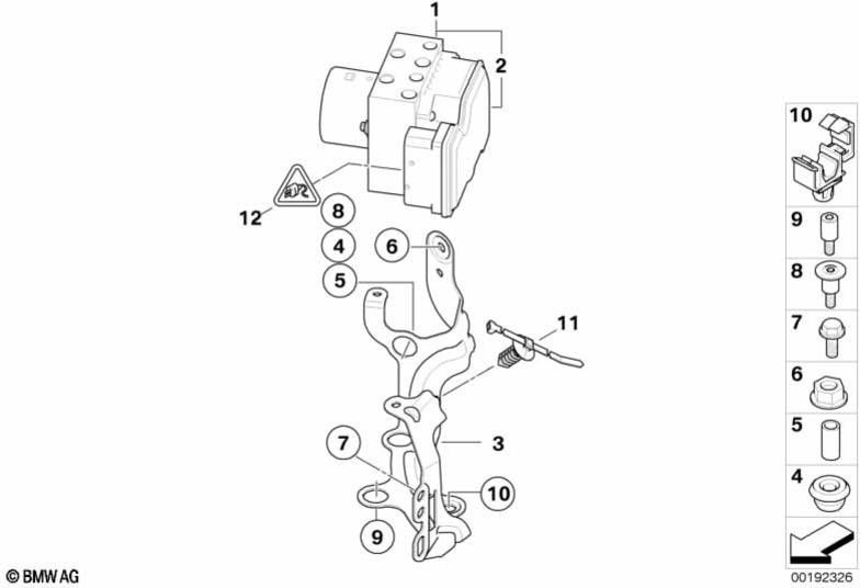 BMW純正RP Hydroaggregat ASC（34506786225）| 34506786225
