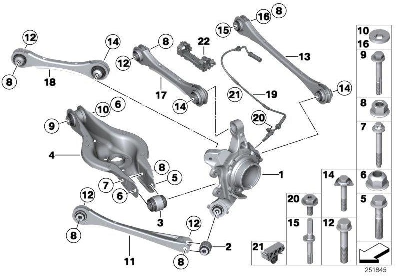 BMW純正パルスシーガーDSC後ろ（34526884421）| 34526884421