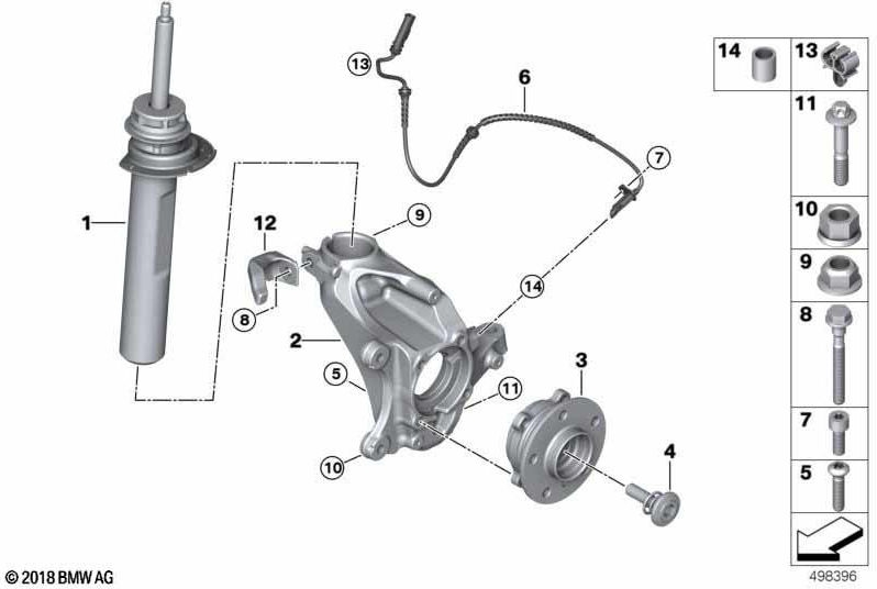 BMW本物のインパルスサービスDSCフロント（34526895881）| 34526895881
