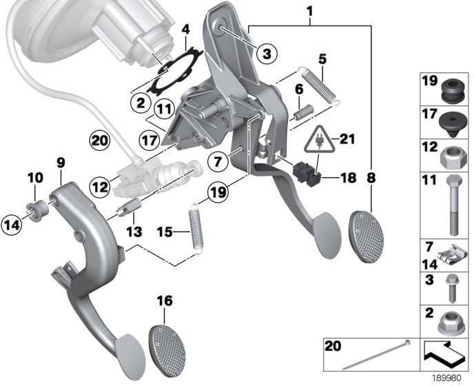 BMW純正カップリングペダルミニ（35316772406）| 35316772406