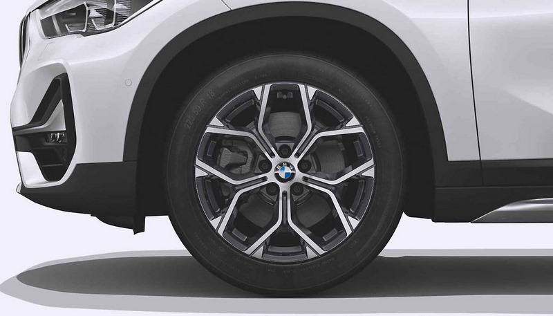 BMW本物のAlufelge Y-Speiche 579 Orbitgrey 7.5j x 18 et 51フロントアクスル /リアアクスルX1 F48 X2 F39 | 36106883002