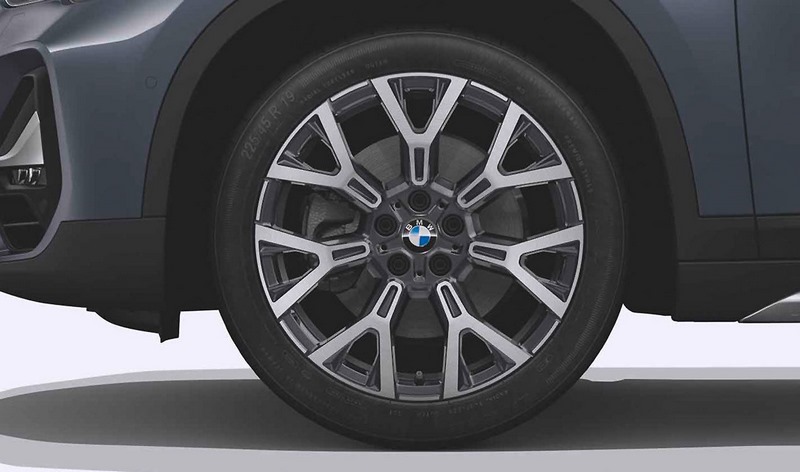 BMW純正Alufelge Y-Speiche 580 Orbitgrey 8J X 19 ET 47 FRONT AXLE / LEAR AXLE X1 F48 X2 F39 | 36106883003