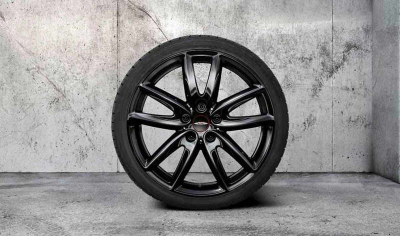 BMW本物のミニアルフェルジJCWグリップスポーク815ブラック6.5j x 18 et 42フロントアクスル /リアアクスルF54 F60 | 36106887611