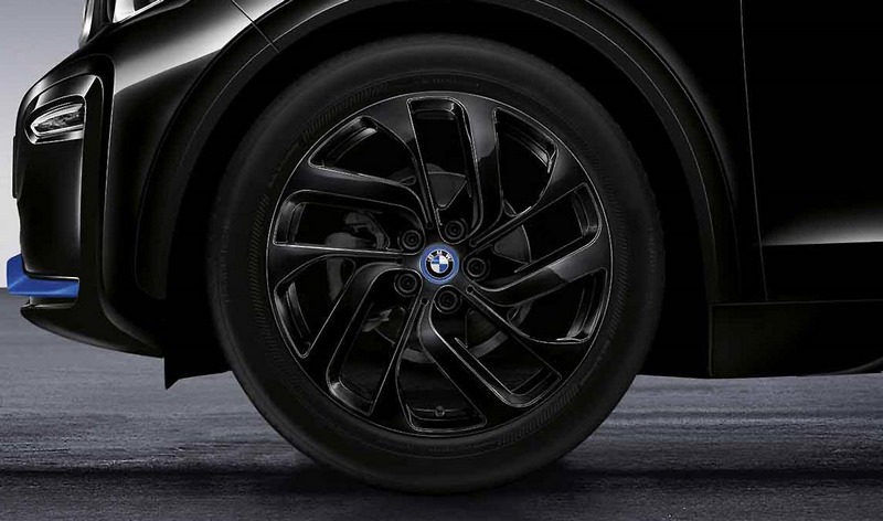 BMW本物のAlufelge Turbine Styling 428 Black 5J x 19 et 28 Vorder Axle / Lear Axle I3 | 36106887937
