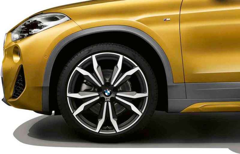 BMW純正Alufelge M double -Pakes 717 Bicolor（orbitgrey / glossy）8J x 20 et 50フロントアクスル /リアアクスルx1 f48 x2 f39 | 36108008659