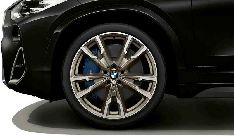 BMW純正Alufelge M v-Speiche 721 Ceriumgrey 8j x 20 et 50フロントアクスル /リアアクスルX1 F48 X2 F39 | 36108064569