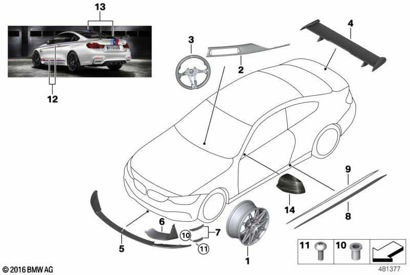 BMW本物のウィンドホイールライトメタルorbitgreyマット9.5x19 ET29（36108091008）| 36108091008