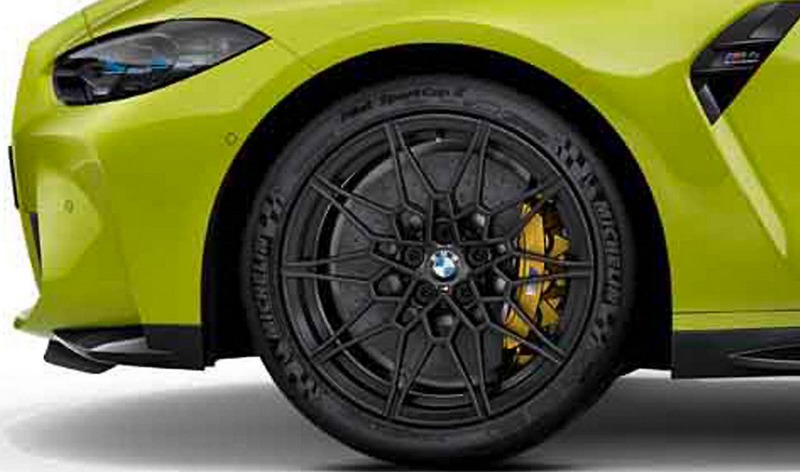 BMW純正Alufelge M double -Pakes 826 Jet Black uni 10.5j x 20 et 20リアアクスルM3 G81 M4 G82 G83 | 36108093839