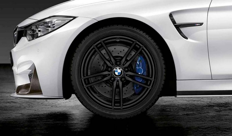 BMW純正Alufelge M v-Speiche 641 Black Matt 8.5j x 19 et 27フロントアクスルM2 F87 M3 F80 M4 F82 F83 | 36108093919