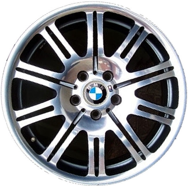 BMW本物のアルフェルジMダブルペア67 8J x 19 et 47ポリッシュフロントアクスル3シリーズE46 | 36112229650