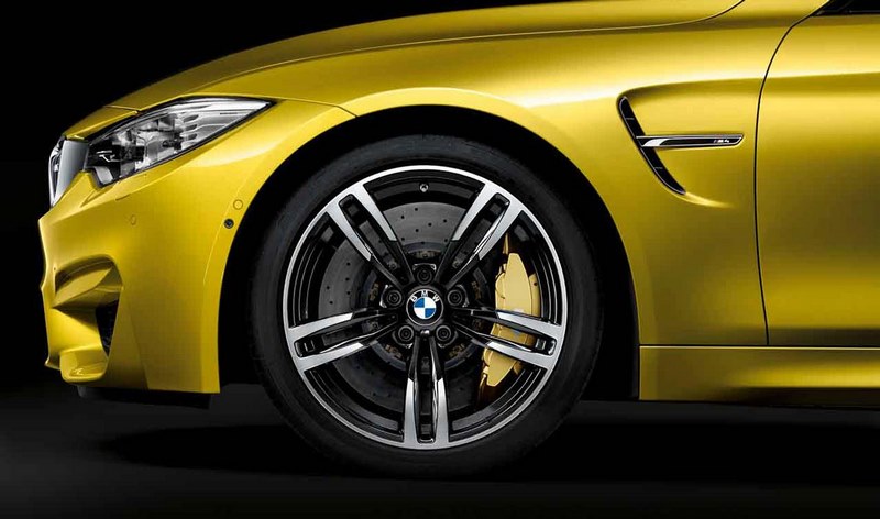 BMW本物のAlufelge M double -Pakes 437 Bicolor（Black / Glam -Rotated）9J X 19 ET 29フロントアクスルM3 F80 M4 F83 | 36112284550