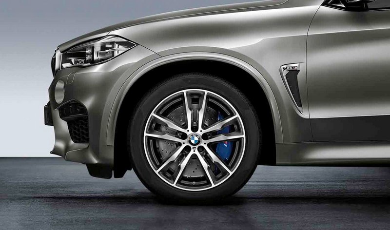 BMW本物のAlufelge M double -Pakes 611 Bicolor（orbitgrey / glam -rotated）11.5j x 20 et 38リアアクスルx5m f85 x6m f86 | 36112284651