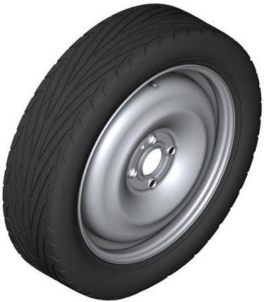 BMW本物のミニNotrad Stahl F55 F56 F57 | 36112358782