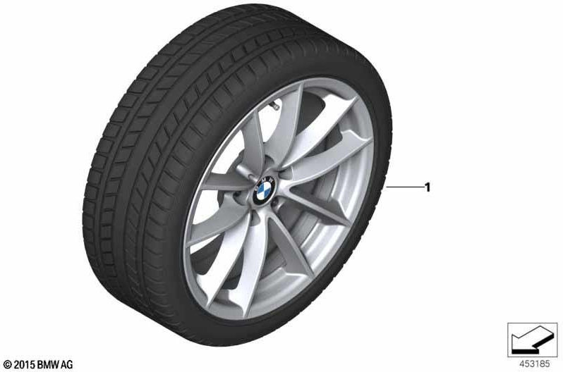 BMW本物のRDC完全な完全冬LMソフトコンパウンド225/55R17 101T（36112463311）| 36112463311