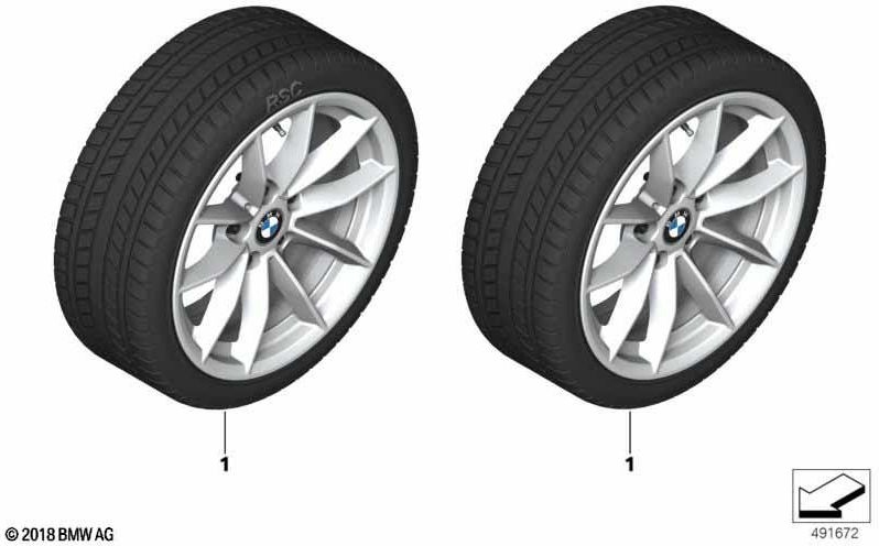 BMW純正RDC完全な完全冬LMソフトコンパウンド205/60R16 96T（3611246397）| 36112463397