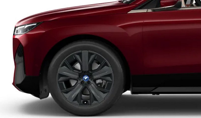BMW純正Alufelge Aerodynamics 1011 Jet Black uni 9j x 21 et 36 Vorder Axle / Lear Axle ix i20 | 36115A02655